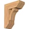 Ekena Millwork Legacy Slat Smooth Bracket w/ Offset Brace, Western Red Cedar, 7 1/2"W x 18"D x 22"H BKT0806X18X22LEC06SWR - alternate 1